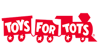Toys for Tots logo.